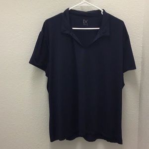 Basic black with collar.